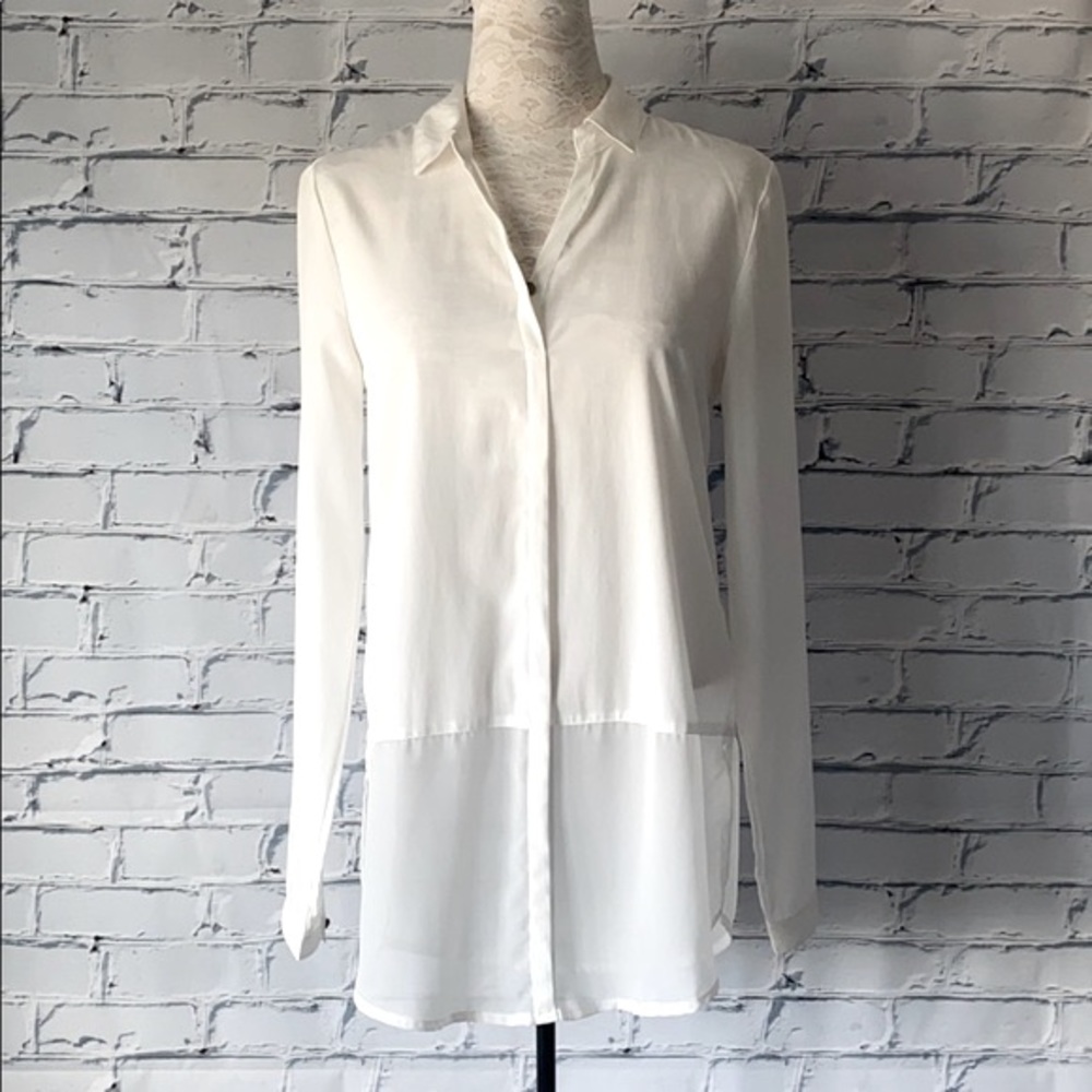 Vero Moda Sheer long blouse